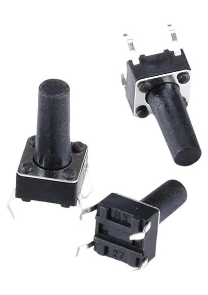 Tact Switch Şaseli 6X6X7MM IC-200 C9 Buton