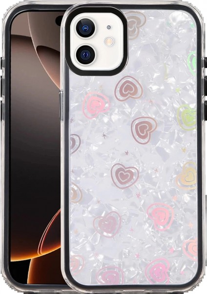 Apple iPhone 11 Lumi Desenli Kapak - Siyah