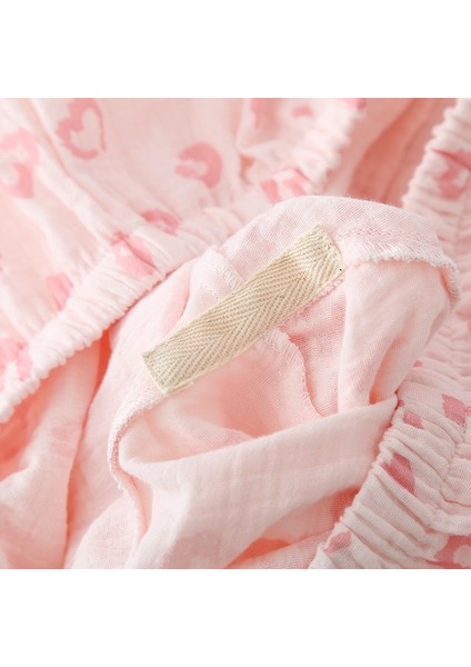 Organiz Pamuk Müslin Kumaş Pijama Takımı(3'lü)