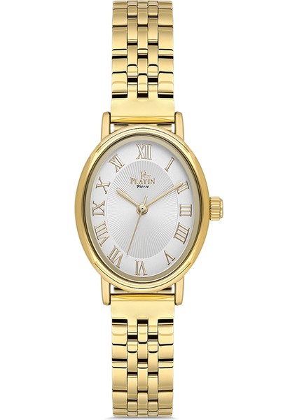 PL-1173LA-B1 Romen Rakamlı Oval Kadın Kol Saati