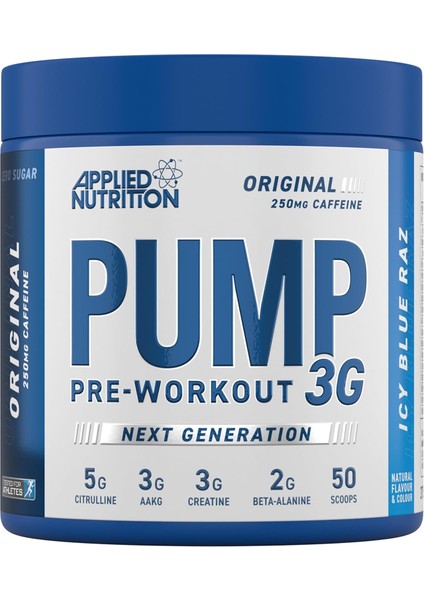Pump 3g Preworkout - Energy, Focus & Performance 50 Servis