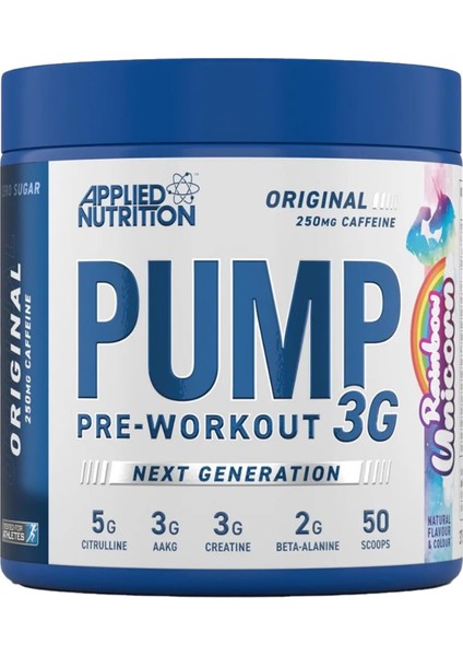 Pump 3g Preworkout - Energy, Focus & Performance 50 Servis fırsatları