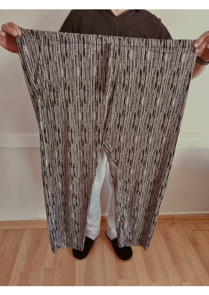 Kadın Bayan Battal Büyük Beden Viskon Süet Kumaş Bel Lastikli Düz Paça Eşofman Pijama Altı Pantolon Bol Rahat Kalıp 60 Ile 90 Kiloğrama Kadar Olur modelleri