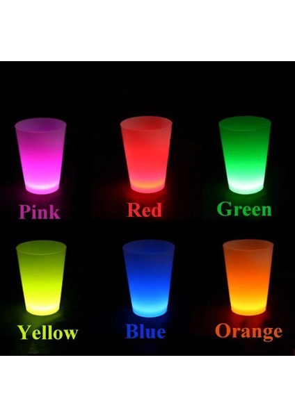 Bfs Glow Partisi Bardakları 6 Renk 6 Adet 1.5 Oz indirimleri