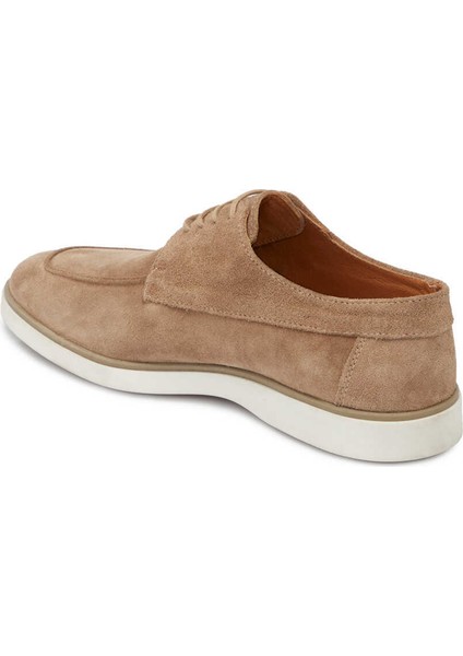 Vizon Hakiki Süet Deri Erkek Casual Ayakkabı - E24I1AY56750-A02