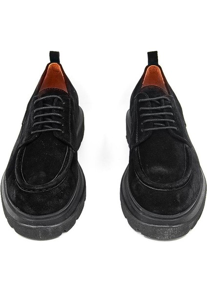 54083 Erkek Klasik Ayakkabı - Siyah Süet fiyatları