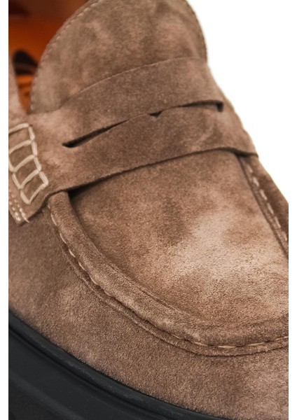 54082 Erkek Klasik Ayakkabı - Vizon