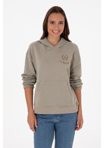 Kadın Açık Haki Sweatshirt 50307796-VR183 modelleri