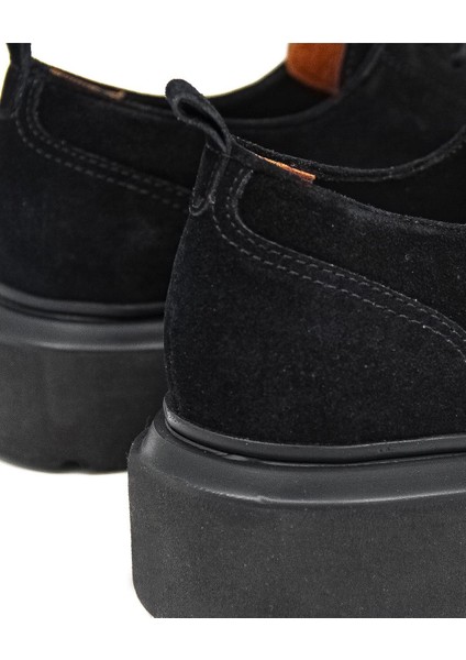 54083 Erkek Klasik Ayakkabı - Siyah Süet