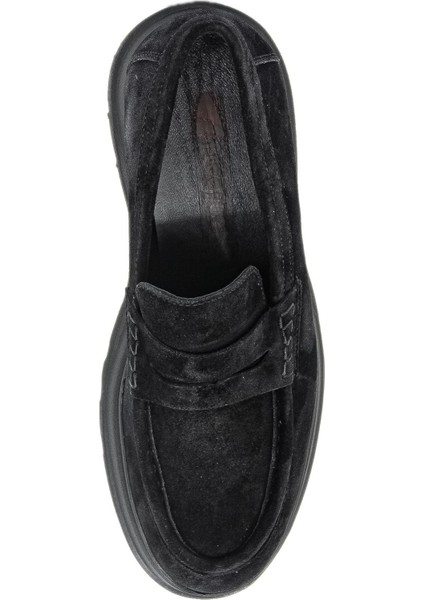54082 Erkek Klasik Ayakkabı - Siyah Süet indirimleri