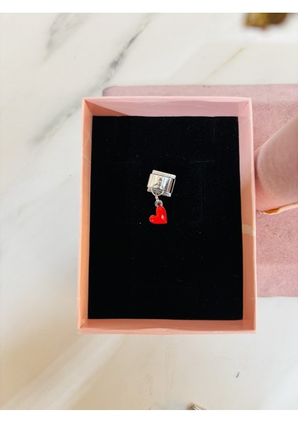 Çelik Italyan Charm Nomination Bileklik Için 3’lü Charm Seti fırsatları