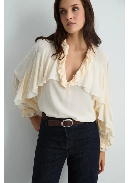 Gümüş Tokalı Suni Süet Kemer - Kahverengi fiyatları