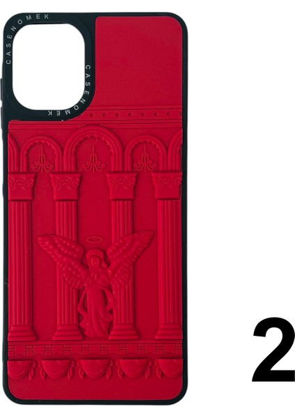 Samsung Galaxy A07 Uyumlu Casetify Kabartmalı Arka Koruma Kılıf fiyatları