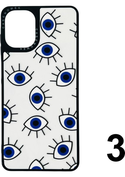 Samsung Galaxy A07 Uyumlu Casetify Kabartmalı Arka Koruma Kılıf modelleri