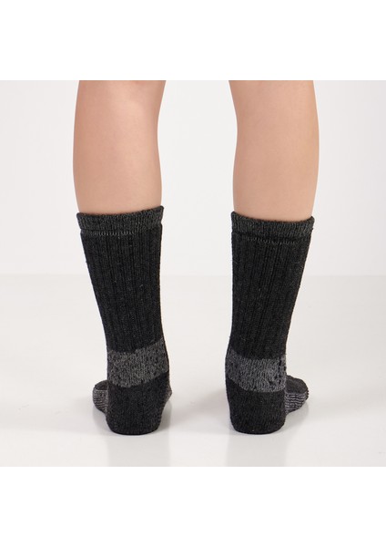Alpaka Yünlü Tam Havlulu Kalın Termal Çorap 6005-6006 indirimleri