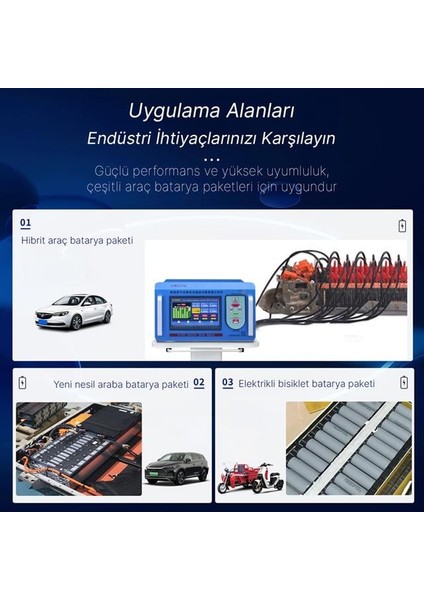 Sunkko D2524 Elektrikli Araç Lityum Batarya Akü Modülü Dengeleyici - Test Cihazı Analizörü modelleri