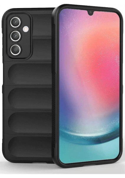 Samsung A36 Kılıf Optimum Silikon - Siyah