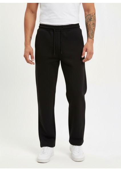 3 Iplik Baggy Erkek Eşofman Altı Kalın Içi Pamuklu Kış Aylarında Sıcak Tutar Çekme Solma Yapmaz