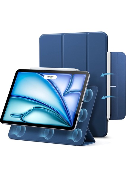 Apple iPad Air 4 10.9 Inc Çıkarılabilir Manyetik Kapaklı Rebound Magnetic Kılıf