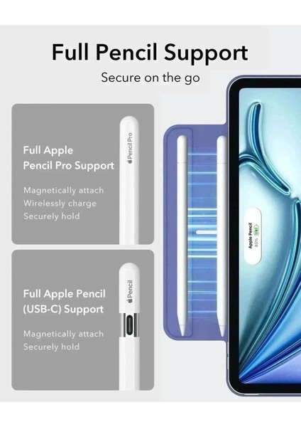 Apple iPad Air 4 10.9 Inc Çıkarılabilir Manyetik Kapaklı Rebound Magnetic Kılıf