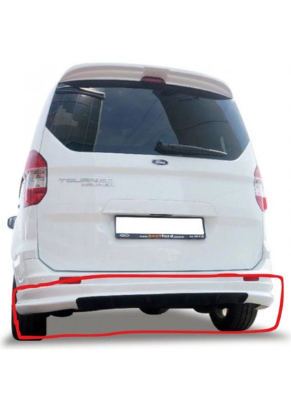 Courier 2014-2021 Ps Model Arka Tampon Eki (( Boyasız ))