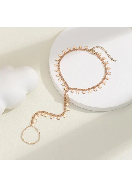 Parlak Yıldızlı Zincir Şahmeran ile Zarafetinizi Yansıtın