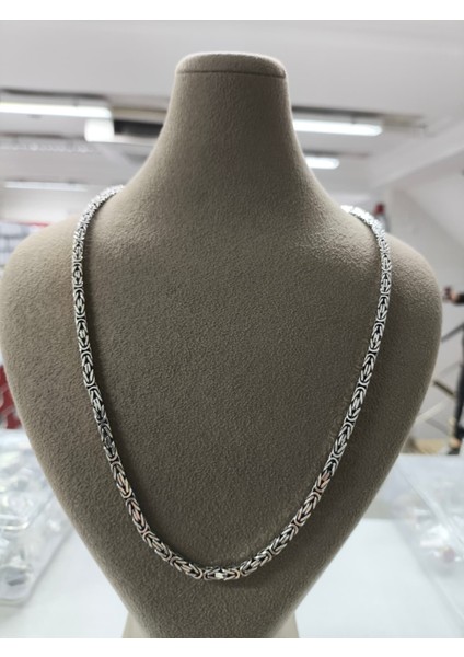Gümüş Kral Zincir Kolye