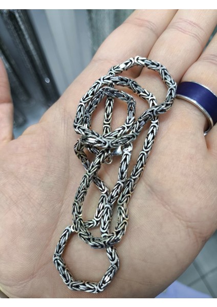 Gümüş Kral Zincir Kolye indirimleri