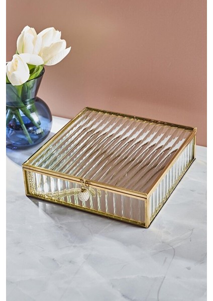 Cam Hediyelik Kutu Gio 18X18 cm 16252 fiyatları