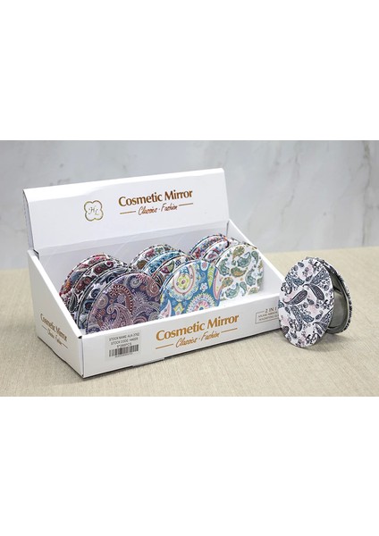 Taşlı El Aynası Oval Ince ALK3762 - Lisinya