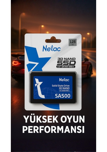 3D Nand 128GB 2.5" SSD – Hızlı Açılış, Yüksek Depolama & Laptop/masaüstü Uyumlu indirimleri