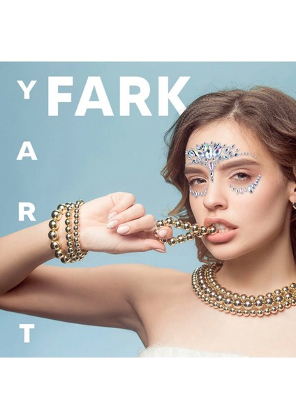 2 Adet Kendinden Yapışkanlı Büyük Yüz Taşı Elmas Model fiyatları