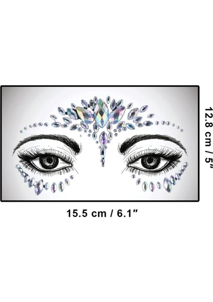 2 Adet Kendinden Yapışkanlı Büyük Yüz Taşı Elmas Model fırsatları