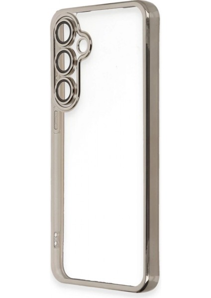 Samsung Galaxy S24 Fe Kılıf Lensli Silikon - Titanyum Gri fiyatları