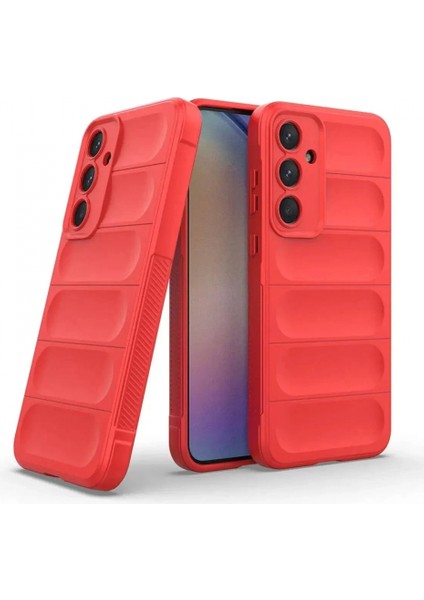 Samsung Galaxy A26 Kılıf Optimum Silikon - Kırmızı modelleri