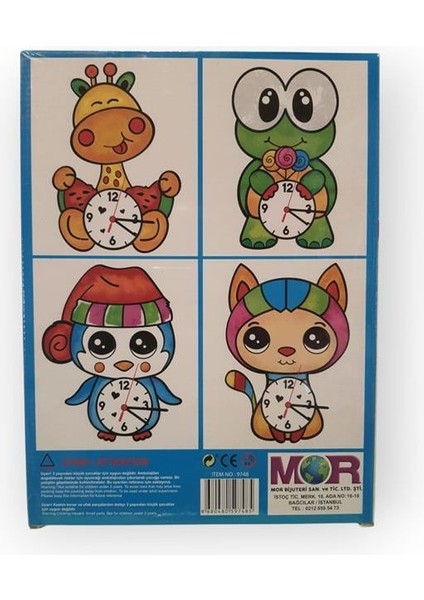 Mortoys Ahşap Saat Boyama fiyatları