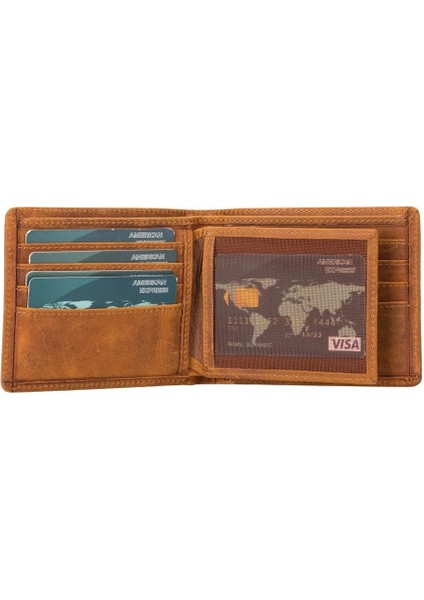 Marky Deri Cüzdan ve Kartlık, 10 Adet Kart Bölmeli, Antik Taba fiyatları