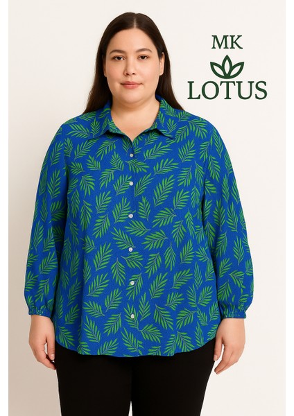 Büyük Beden Dokuma Gömlek