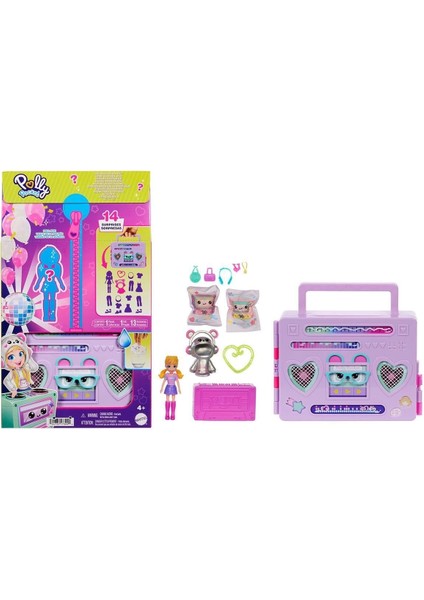 HRD65 Polly Pocket Radyo Temalı Moda Eğlencesi Oyun Seti fiyatları