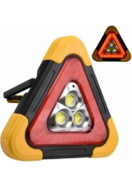Reflektör Güneş Enerjili Taşınabilir Portatif Acil Güvenlik Işığı Araba Acil Uyarı Işığı fırsatları