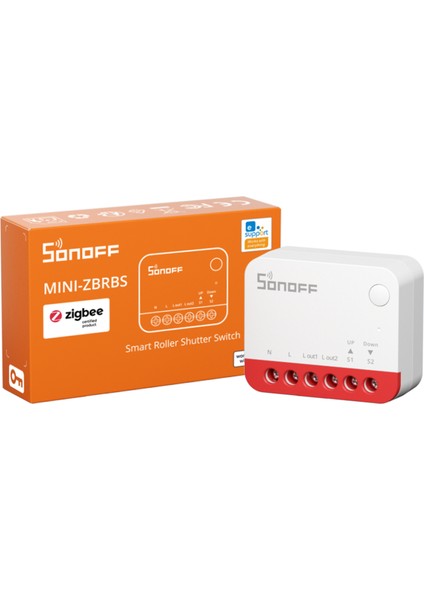 Zigbee Mini-Zbrbs Akıllı Panjur Kontrol Rölesi