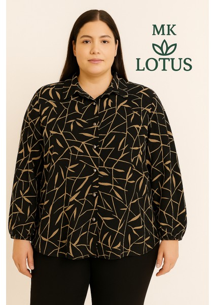 Büyük Beden Dokuma Gömlek