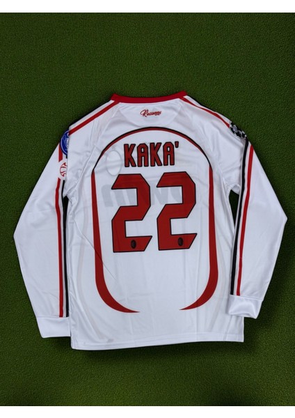 Nostaljik AC Milan Beyaz Kaka Uzun Kol Forma fiyatları