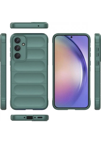 Samsung Galaxy A26 Kılıf Optimum Silikon - Koyu Yeşil modelleri