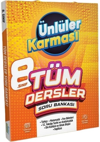 8.sınıf Ünlüler Karması Tüm Dersler Soru Bankası + Matematik Soru Bankası Hediyeli fırsatları