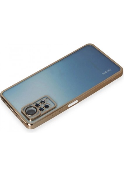 Xiaomi Redmi Note 11 Pro Kılıf Lensli Silikon - Gold modelleri