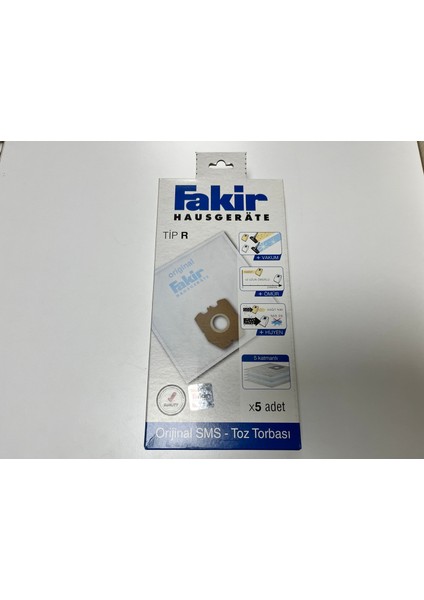 Tip R Sms Toz Torbası