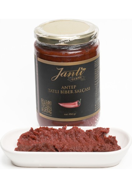 Tatlı Biber Salçası 650 gr Gaziantep