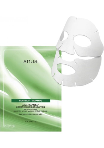 - Heartleaf Cream Mask Night Solution Mask modelleri