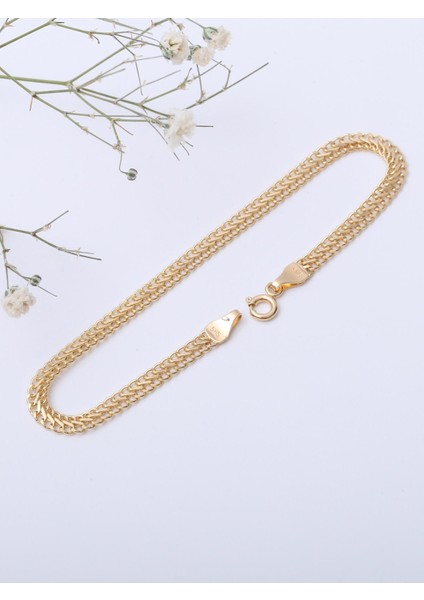 14 Ayar Altın Kalın Viyana Zincir Bileklik indirimleri